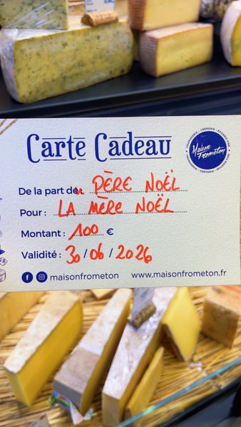 BONS CADEAU À OFFRIR
