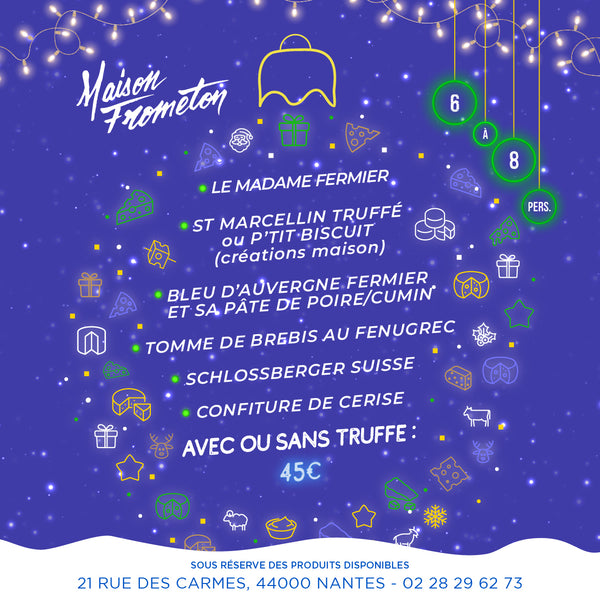 PLATEAUX DE FIN D'ANNÉE (DIFFÉRENTS FORMATS)