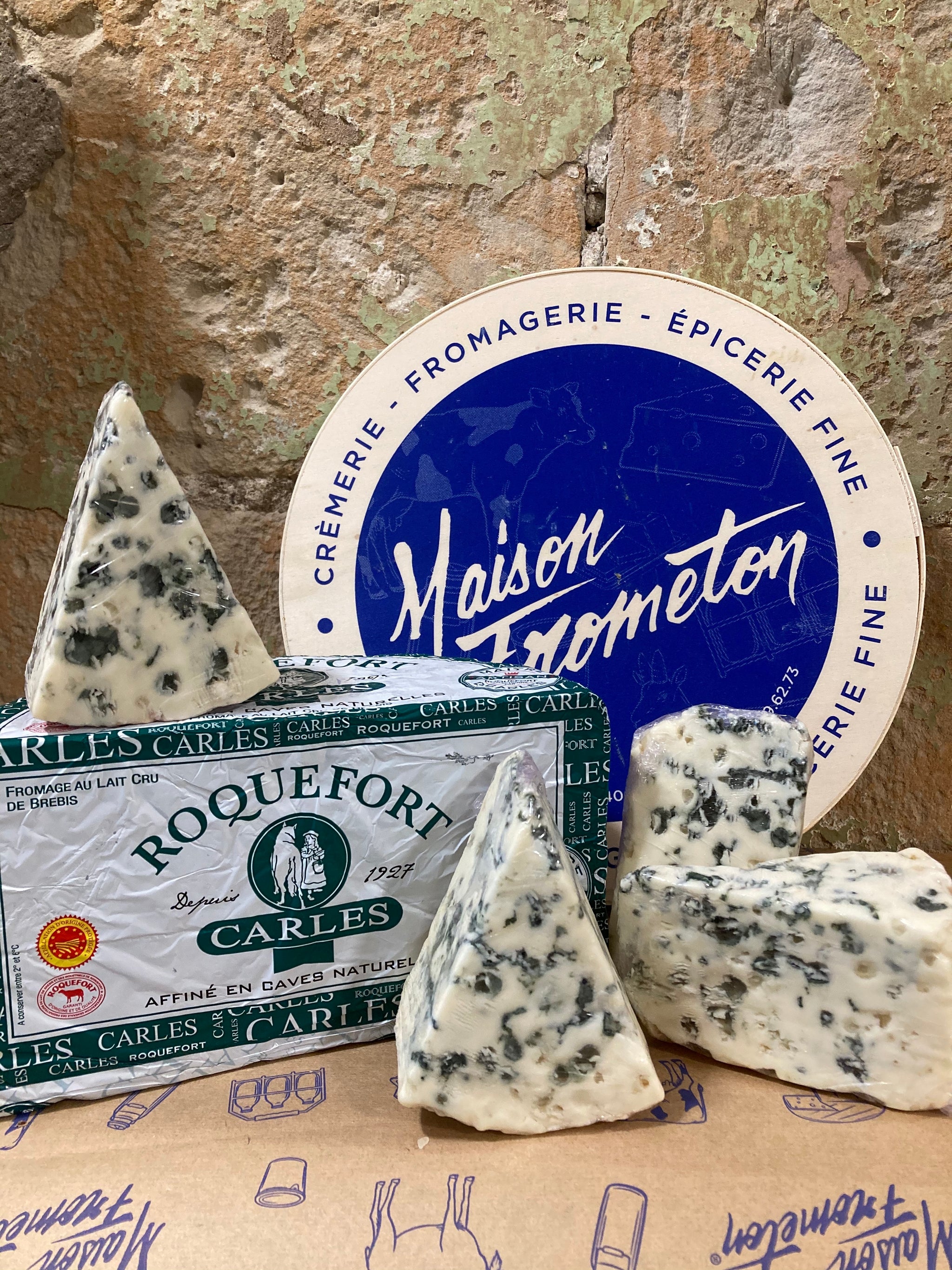 ROQUEFORT CARLES AOP (150 gr.) – Maison Frometon